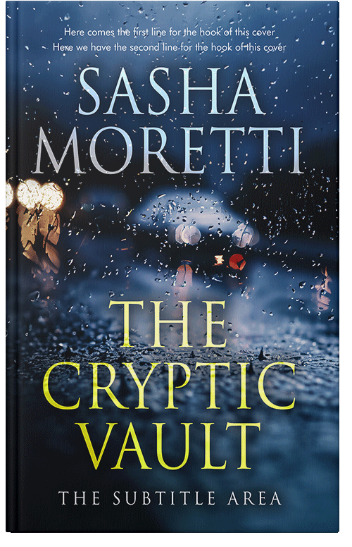 Front view of Premade Mystery & Thriller & Suspense Book Cover - Firefly