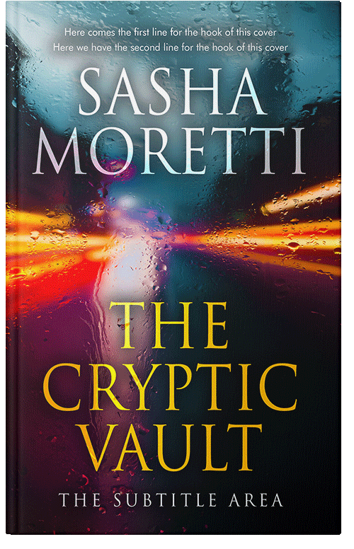 Front view of Premade Mystery & Thriller & Suspense Book Cover - Di Serria