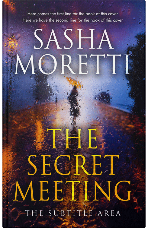 Front view of Premade Literary Fiction Book Cover - Revolver