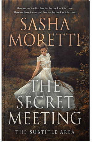 Premade Book Cover Oil