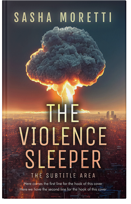 Front view of Premade Apocalyptica Book Cover - Baltic Sea