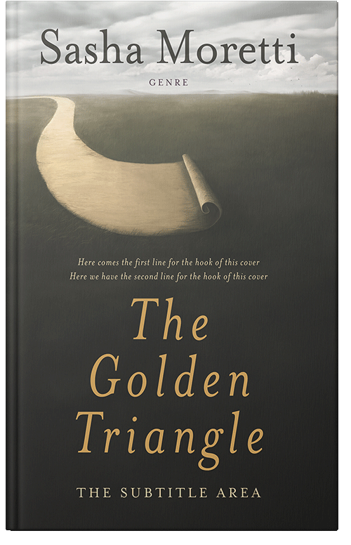 Front view of Premade Fantasy Book Cover - Kelp