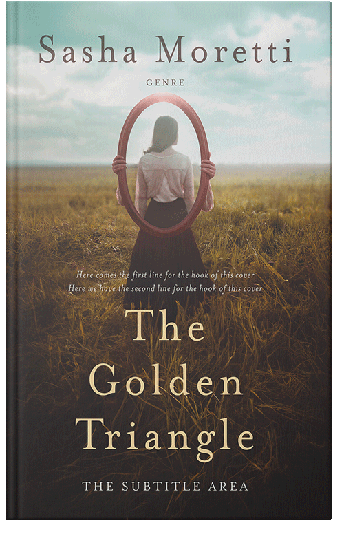 Front view of Judge Gray #32241 - Premade Literary Fiction Book Cover