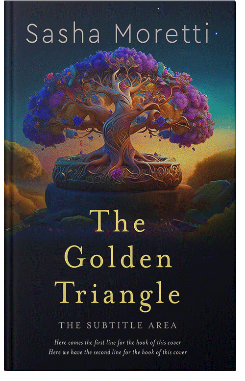 Front view of Premade Fantasy Book Cover - Vulcan