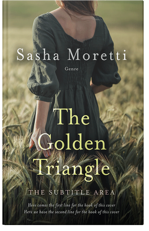 Front view of Premade Literary Fiction Book Cover - Heavy Metal