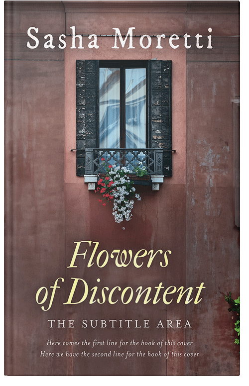 Front view of Premade Literary Fiction Book Cover - Ferra