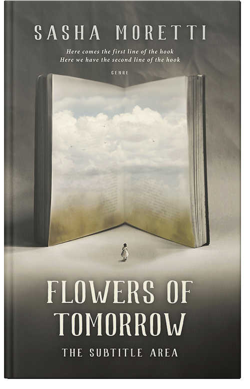 Front view of Premade Fantasy Book Cover - Unknown