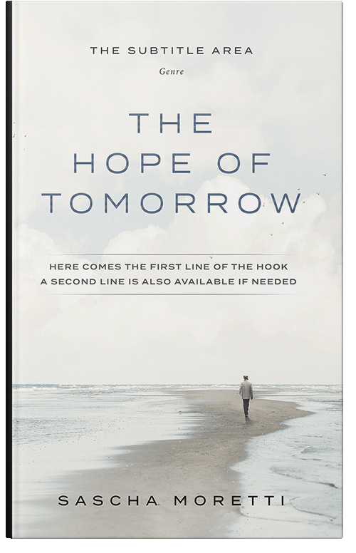 Front view of Premade Literary Fiction Book Cover - Cararra