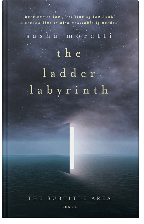 Front view of Premade Fantasy Book Cover - Ebony Clay