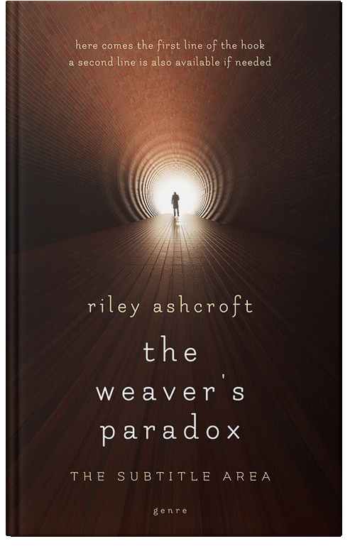 Front view of Premade Mystery & Thriller & Suspense Book Cover - Graphite