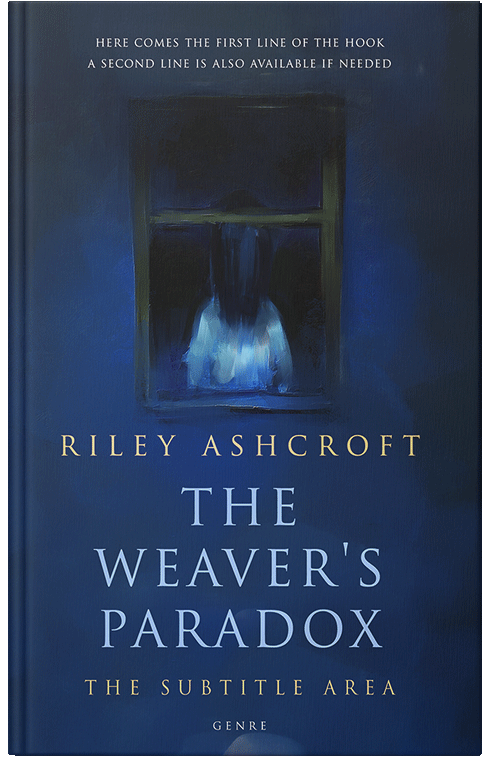 Front view of Premade Mystery & Thriller & Suspense Book Cover - Blue Zodiac