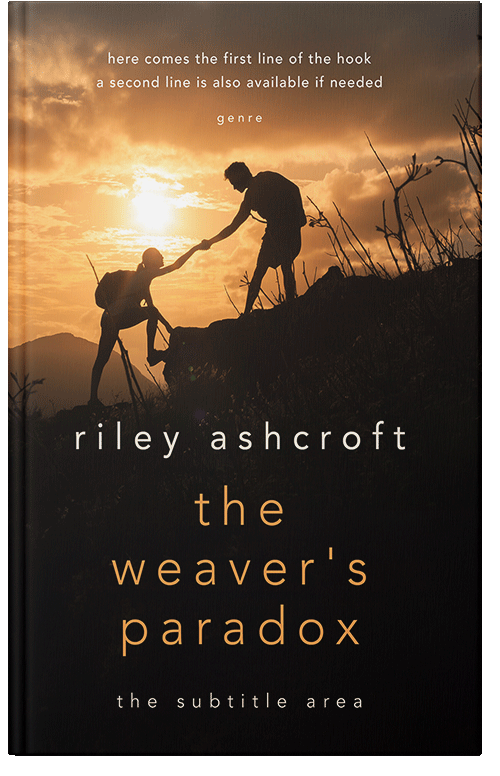 Front view of Premade Action & Adventure Book Cover - Di Serria