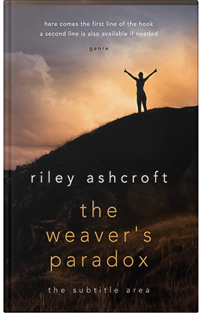 Pre Made Book Cover Cocoa Brown