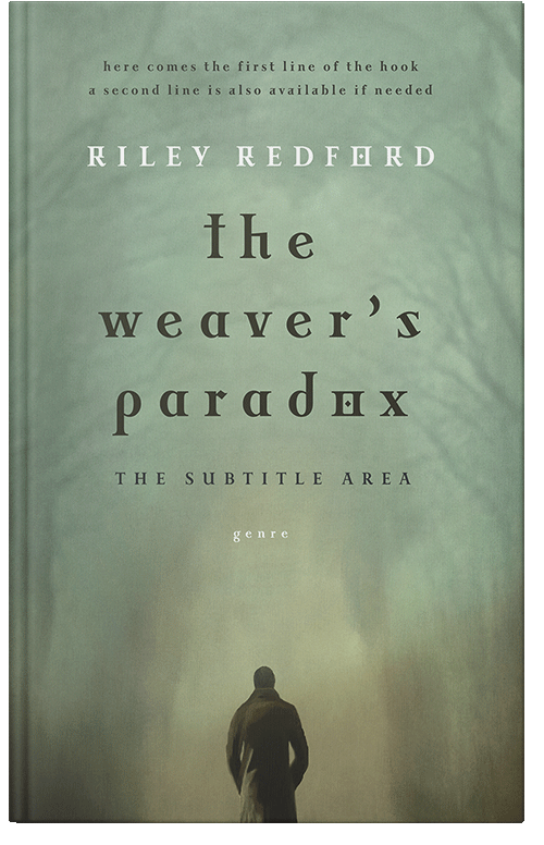 Front view of Premade Mystery & Thriller & Suspense Book Cover - Sage