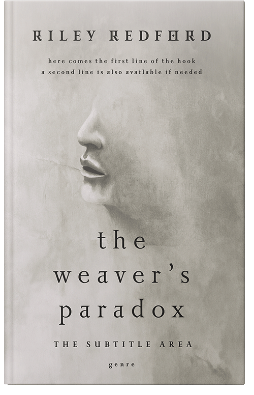 Front view of Premade Surreal Book Cover - Cloud