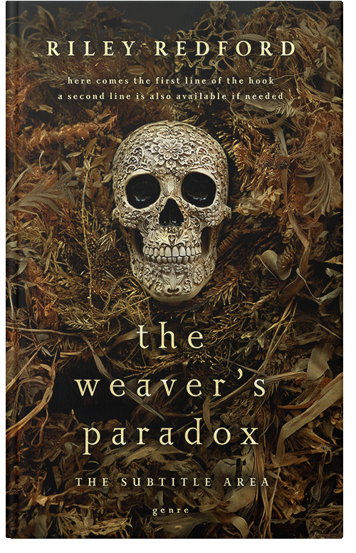 Front view of Premade Horror Book Cover - El Paso