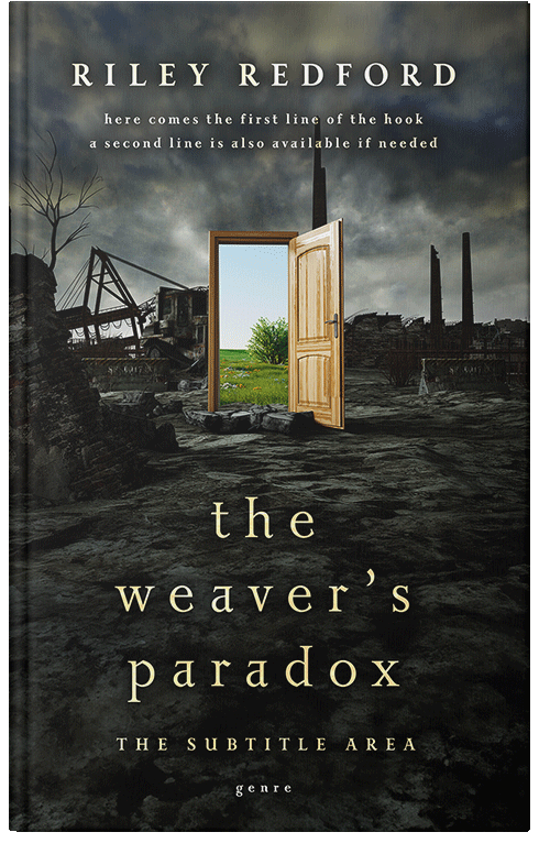 Front view of Premade Environment & Ecology Book Cover - Heavy Metal