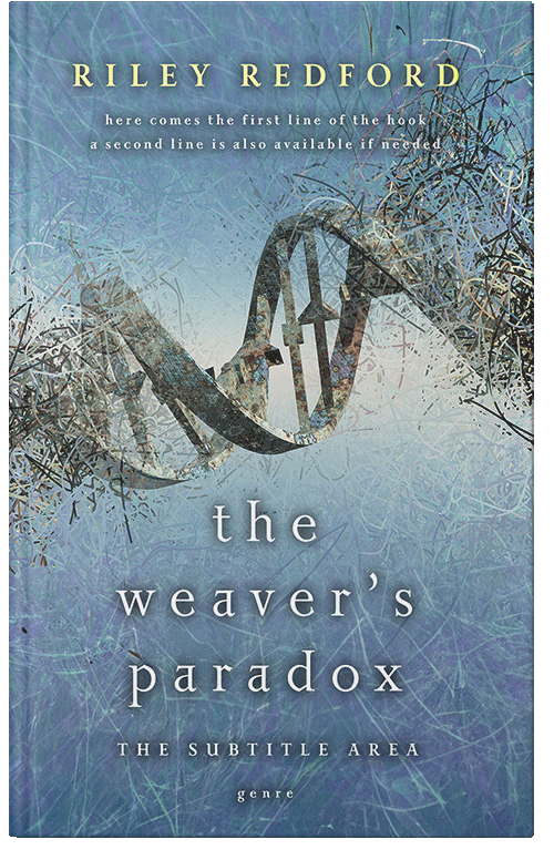 Front view of Premade Science & Nature Book Cover - Gothic