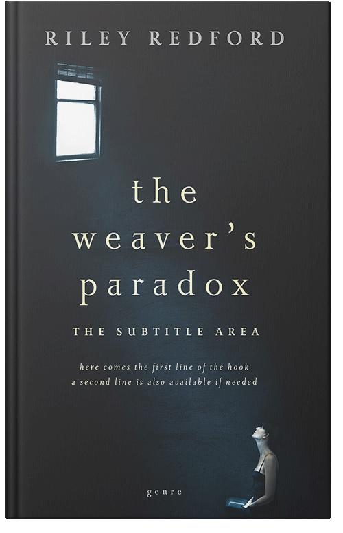 Front view of Outer Space #32330 - Premade Mystery & Thriller & Suspense Book Cover