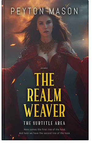 Pre Made Book Cover Thunder