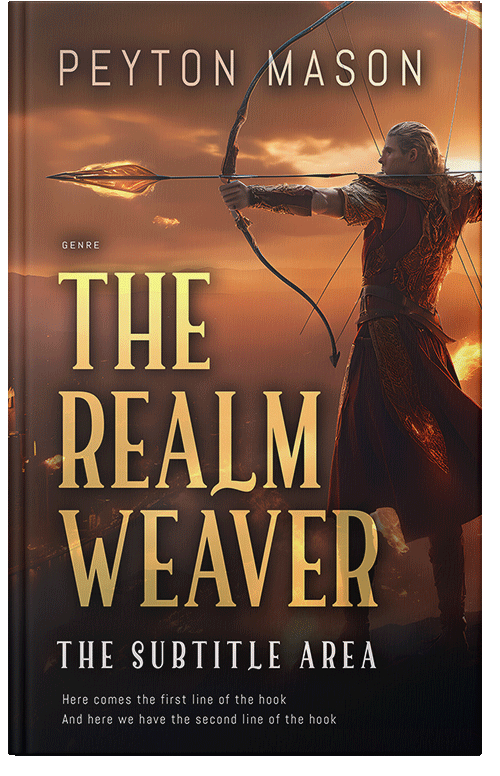 Front view of Premade Fantasy Book Cover - Eclipse