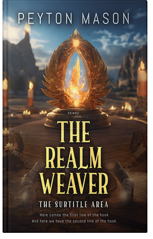 Premade Book Cover Cocoa Brown