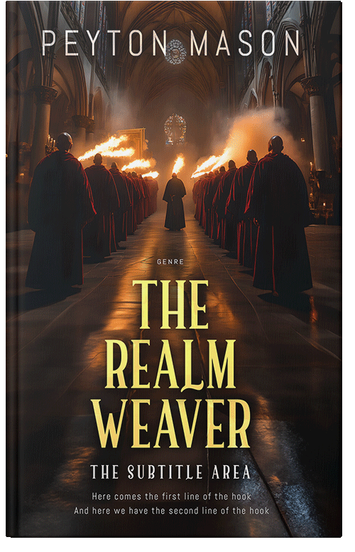 Front view of Premade Fantasy Book Cover - Night Rider