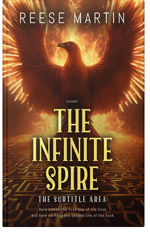 Pre Made Book Cover Rebel