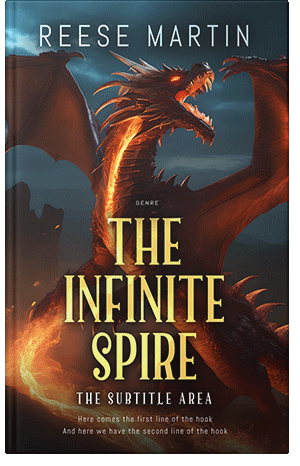 Pre Made Book Cover Cocoa Brown