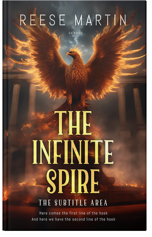 Front view of Premade Fantasy Book Cover - Tamarind