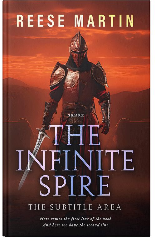 Front view of Premade Fantasy Book Cover - Cedar