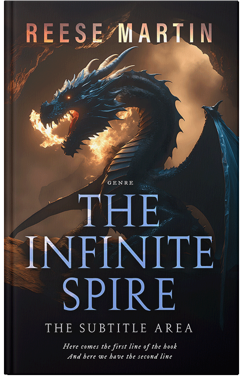 Front view of Premade Fantasy Book Cover - Mongoose