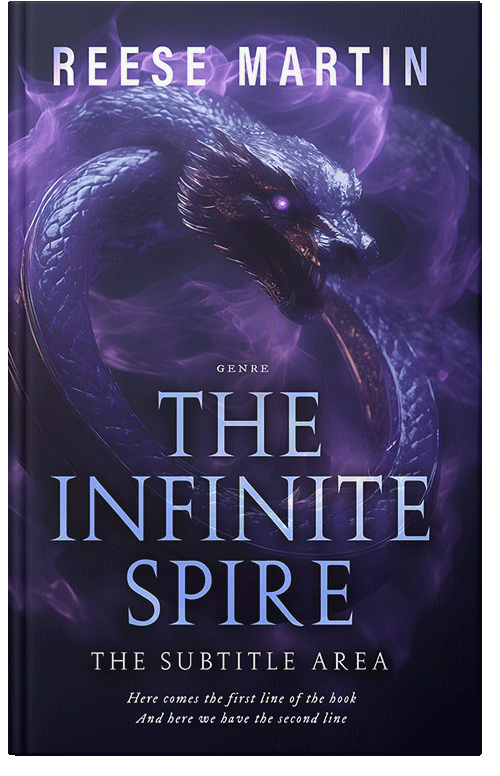 Front view of Premade Fantasy Book Cover - Port Gore