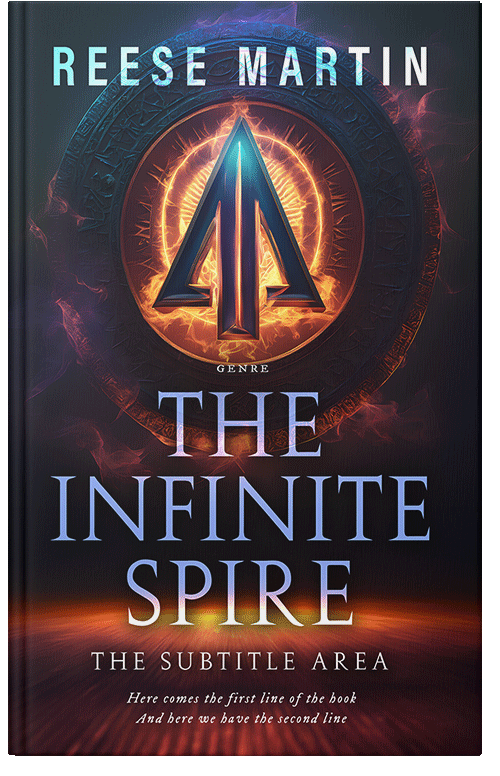 Front view of Premade Fantasy Book Cover - Bastille