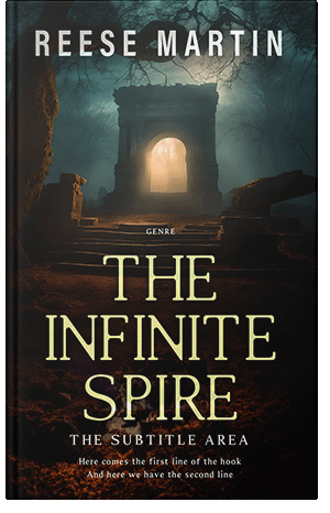Premade Book Cover Rangoon Green