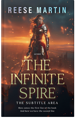 Premade Book Cover Cocoa Brown