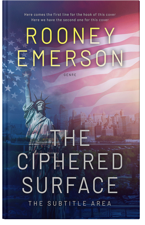 Front view of Premade Politics & Law & Society Book Cover - Clam Shell