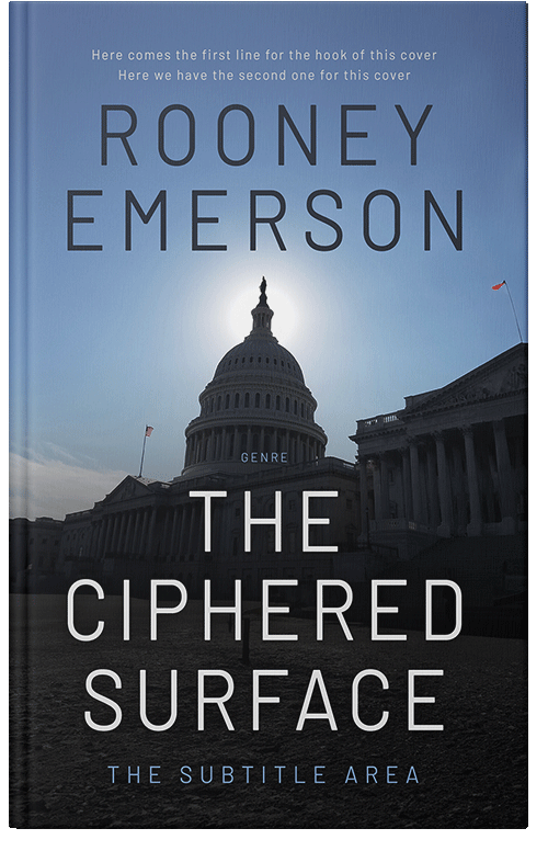 Front view of Premade Politics & Law & Society Book Cover - Woodsmoke