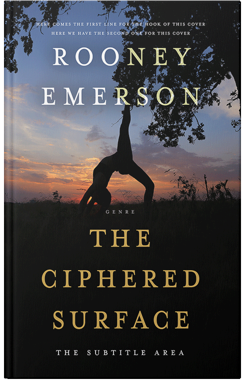 Front view of Premade Health & Dieting & Fitness Book Cover - Cod Gray