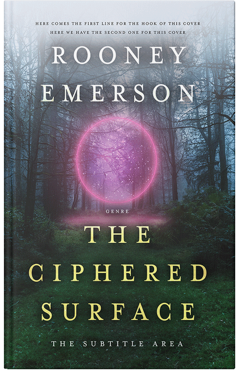 Front view of Premade Fantasy Book Cover - Outer Space