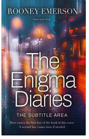 Pre Made Book Cover Cameo