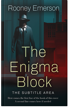 Pre Made Book Cover Woodsmoke