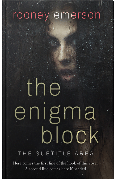 Front view of Premade Mystery & Thriller & Suspense Book Cover - Cod Gray