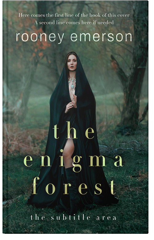 Front view of Premade Fantasy Book Cover - Outer Space