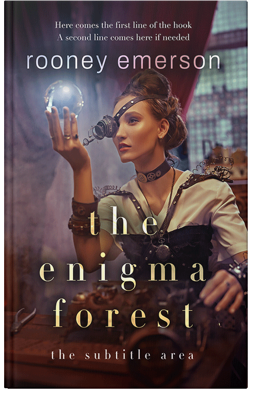 Front view of Premade Fantasy Book Cover - Jon