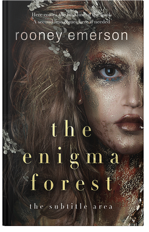 Front view of Premade Fantasy Book Cover - Zeus