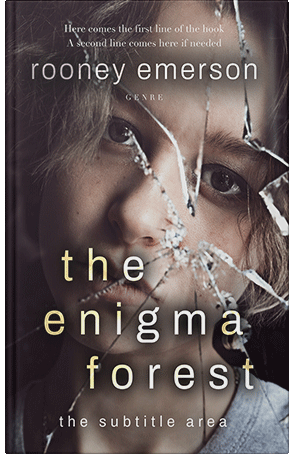 Pre Made Book Cover Woody Brown