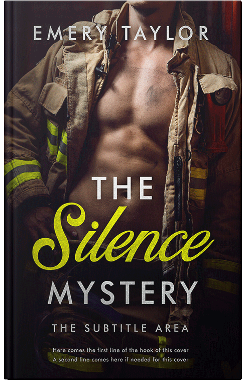 Front view of Premade Action & Adventure Book Cover - Gimblet