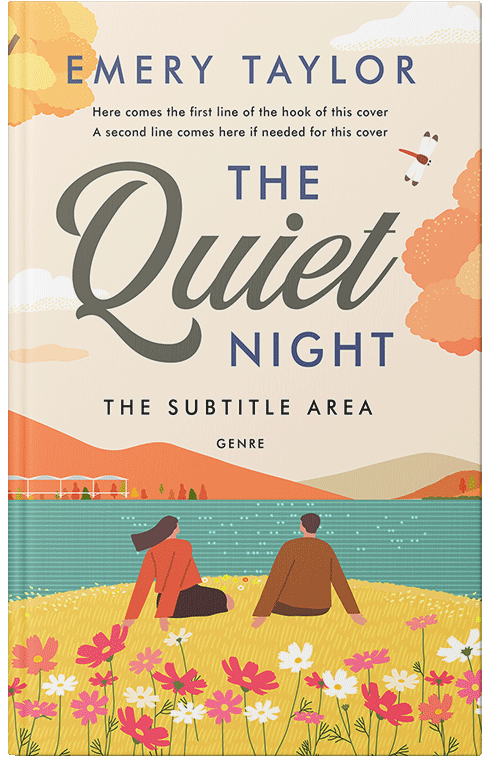 Front view of Premade Romance Book Cover - Corduroy