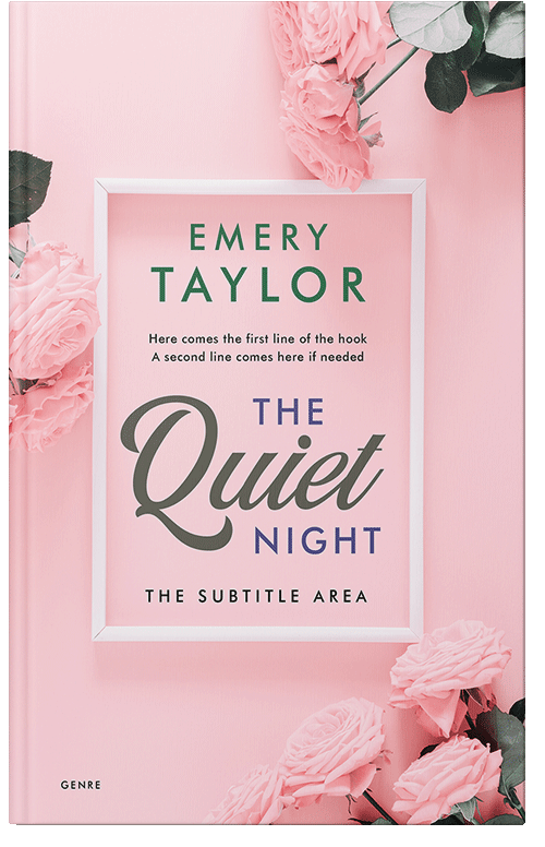 Front view of Premade Romance Book Cover - Azalea